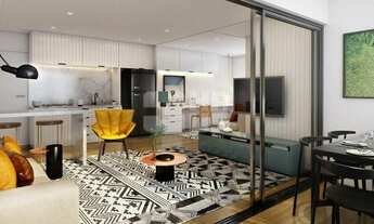 Imagem 4: Apartamento de 36m² com piso, ar condicionado, automação, vaga de garagem e ao lado do Met