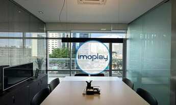 Imagem 2: Escritório mobiliado pronto para uso na Berrini