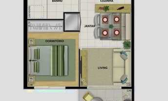 Imagem 6: Locação Apto 01 Dormitório