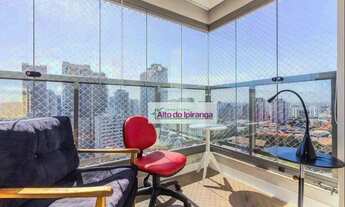 Imagem 2: Apartamento à venda com 3 suítes e varanda gourmet, andar alto na Vila Gumercindo - Condom