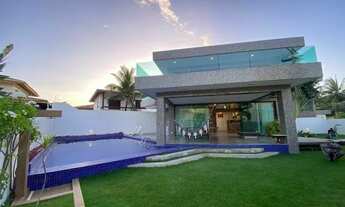 Imagem 2: Casa Nova Duplex Linda Vilas do Atlântico 5 Suítes 700m² Decorada Lauro de Freitas /Estrad