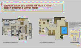 Imagem 7: Apartamento a venda cond Now tem 70 m 3 quartos Meier
