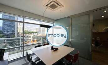 Imagem 7: Escritório mobiliado pronto para uso na Berrini