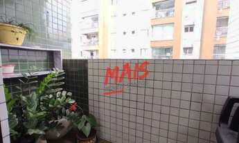 Imagem 3: Apartamento com 1 dormitório para alugar, 59 m² por R$ 2.400,00/mês - Estuário - Santos/SP