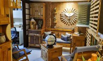 Imagem 3: Apartamento á venda mobiliado de quarto e sala.Nascente total, varanda Gourmet ampla, infr