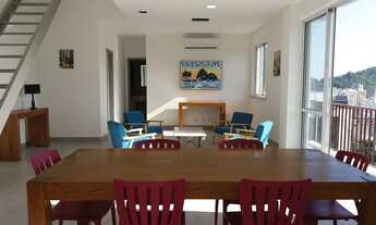 Imagem 2: Cobertura duplex com 2 vagas de garagem. Vista deslumbrante da Lagoa e do Cristo