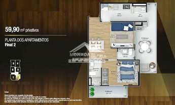 Imagem: APARTAMENTO NO FORTE, 1 Suíte, Terraço