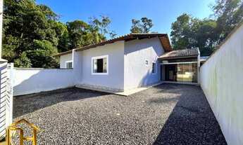 Imagem 5: Casa plana geminada em Barra Velha, 3 quartos sendo 1 suíte e espaço gourmet com churrasqu