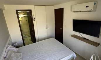 Imagem 7: Alugo apartamento térreo mobiliado na Baira-Mar do Cabo Branco, 01 quarto, R$ 3.000,00 Con