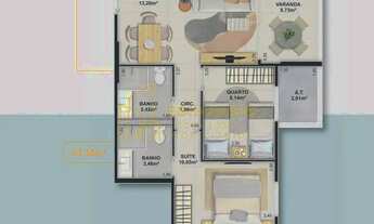 Imagem 6: Exclusivo: Apartamento de 2 Quartos em Jardim Camburi!