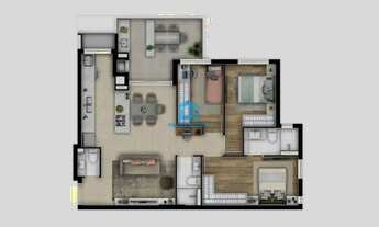 Imagem 2: Apartamento à venda em Curitiba | 94m² | 3 Quartos