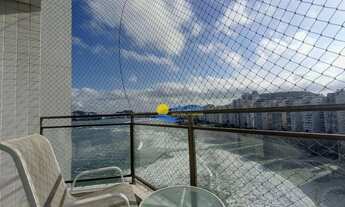 Imagem 6: Apartamento frente mar com sacada Pitangueiras Guarujá