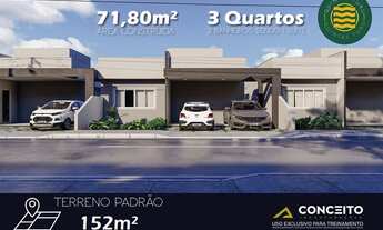 Imagem 2: D114-Casa de condomínio térrea para venda tem 71 M² com 3 quartos em Turu - São Luís - MA