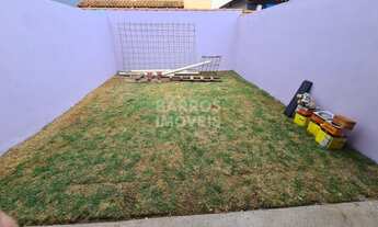 Imagem 2: Sobrado recém construído com churrasqueira