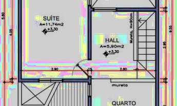 Imagem 2: Casa Duplex para venda possui 70 metros quadrados com 2 quartos sendo 1 Suíte