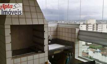 Imagem 4: Apartamento com 3 dormitórios à venda, 119 m² por R$ 520.000,00 - Aviação - Praia Grande/S