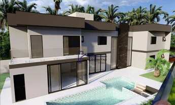 Imagem 2: Casa com 4 dormitórios à venda, 306 m² por R$ 2.900.000,00 - Condominio Figueira Garden