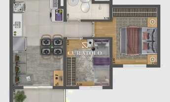 Imagem 2: Seu novo lar na Penha a 15 min da Estação Penha 2 Dorms com varanda e lazer completo Na p