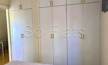 Imagem 6: Excelente flat fora do pool no Itaim Bibi com vaga de garagem