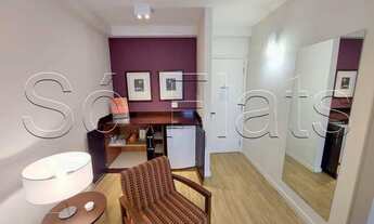 Imagem 2: Studio Condomínio Metrópoles contendo 32m² para locação com 1 vaga e 1 dormitório