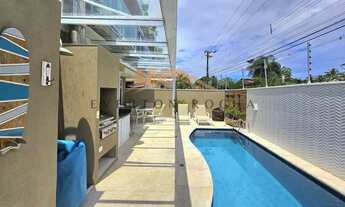 Imagem 6: Condomínio a poucos passos do mar - Casa com 4 suítes piscina e jacuzzi para venda e locaç