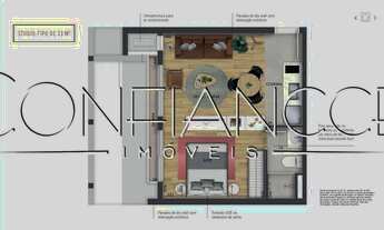 Imagem 6: Apartamento á Venda 2 Quartos, 1 Suíte e 1 Vaga de Garagem