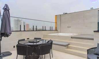 Imagem 6: Cobertura para venda com 107 metros quadrados com 1 quarto