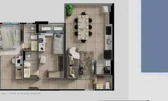 Imagem 6: Ágio 2 Suítes - Res. Lago Areião Apartamento com 2 Quarto(s) e 3 banheiro(s) à Venda, 75.0