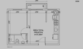 Imagem 3: Apartamento com 1 dormitório à venda, 37 m² por R$ 325.000,00 - Granja Viana - Cotia/SP