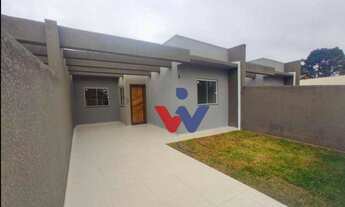 Imagem 4: Casa com 3 dormitórios à venda, 64 m² por R$ 350.000,00 - Tindiquera - Araucária/PR