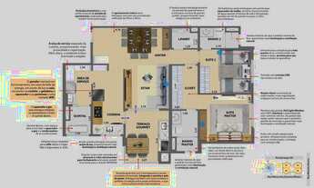 Imagem 2: **Lançamento na Vila Ema - Apartamento 02 DORMS c/ 02 suítes e varanda gourmet - 2 vagas