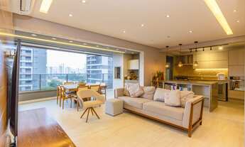 Imagem 2: Apartamento para venda com 130M2 com 3 suítes 2 vagas Brooklin SP