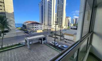 Imagem 2: Apartamento Nascente vista mar, 3 qts mais dep na avenida. 175m2