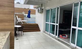 Imagem 2: Cobertura California Coast para aluguel possui 150 mts2 com 3 quartos mais depencia