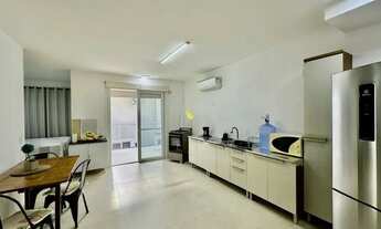 Imagem 2: Apartamento em Loteamento de Alto Padrão, 1 Dormitório com sacada e Churrasqueira e Vaga d