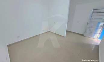 Imagem 4: Casa com 1 dormitório, sala e cozinha americana, banheiro, área de serviço