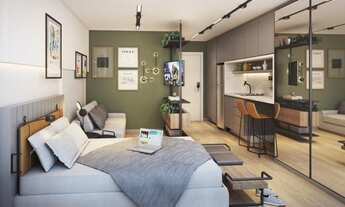 Imagem 7: Studio com 1 dormitório à venda, 28 m² por R$ 372.580,00 - Centro - Curitiba/PR