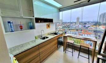 Imagem 3: Apartamento com 1 dormitório para alugar, 33 m² por R$ 3.400 - Chácara Santo Antônio - São