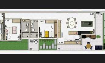 Imagem 3: Casa Duplex no Melhor do Eusébio, 3 Suítes, 154m2, 2 Vgs, Deck/churrasqueira. Última Unida