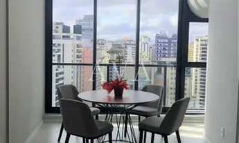 Imagem 2: Apartamento mobiliado com 105m², 2 quartos sendo 2 suítes para alugar no bairro Vila Olímp