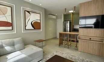 Imagem 2: Lindo apto de 70m², 2 dorm sendo 1 suite, 1 vg, locação e mobiliado Ref.:3447075