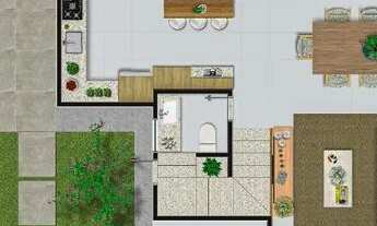 Imagem 6: Casa / sobrado individuais em condomínio fechado 3 (tres) suítes plenas