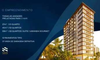 Imagem: Wave Beira-Mar 1 e 2 Quartos Pé na Areia