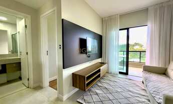 Imagem 5: Apartamento à venda com 1 quarto, sala com varanda, banheiro social e todo mobiliado