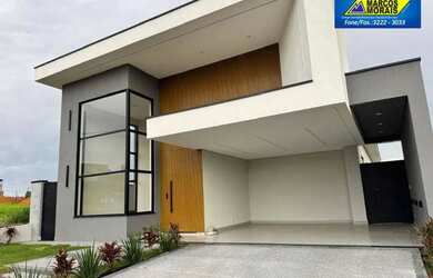 Imagem: LInda casa terrea no Terras Alpha Com piscina