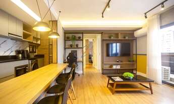 Imagem 2: Apartamento com 2 quartos no edifício The Five - East Batel no Centro