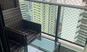 Imagem 3: Flat para aluguel possui 57 metros quadrados com 2 quartos em Boa Viagem - Recife - PE