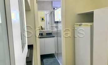 Imagem 4: Excelente flat fora do pool no Itaim Bibi com vaga de garagem