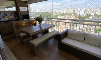 Imagem 7: Apartamento 155,60 M² - 3 Suítes - Terraço c/ churrasqueira 3 Vagas Cobertas Demarcadas- C