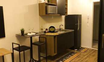 Imagem 5: Apartamento Studio com 23m², com varanda e sem vaga de garagem. MOBILIADO